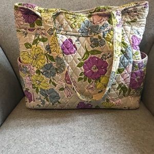 Vera Bradley Watercolor Get Carried Away Tote